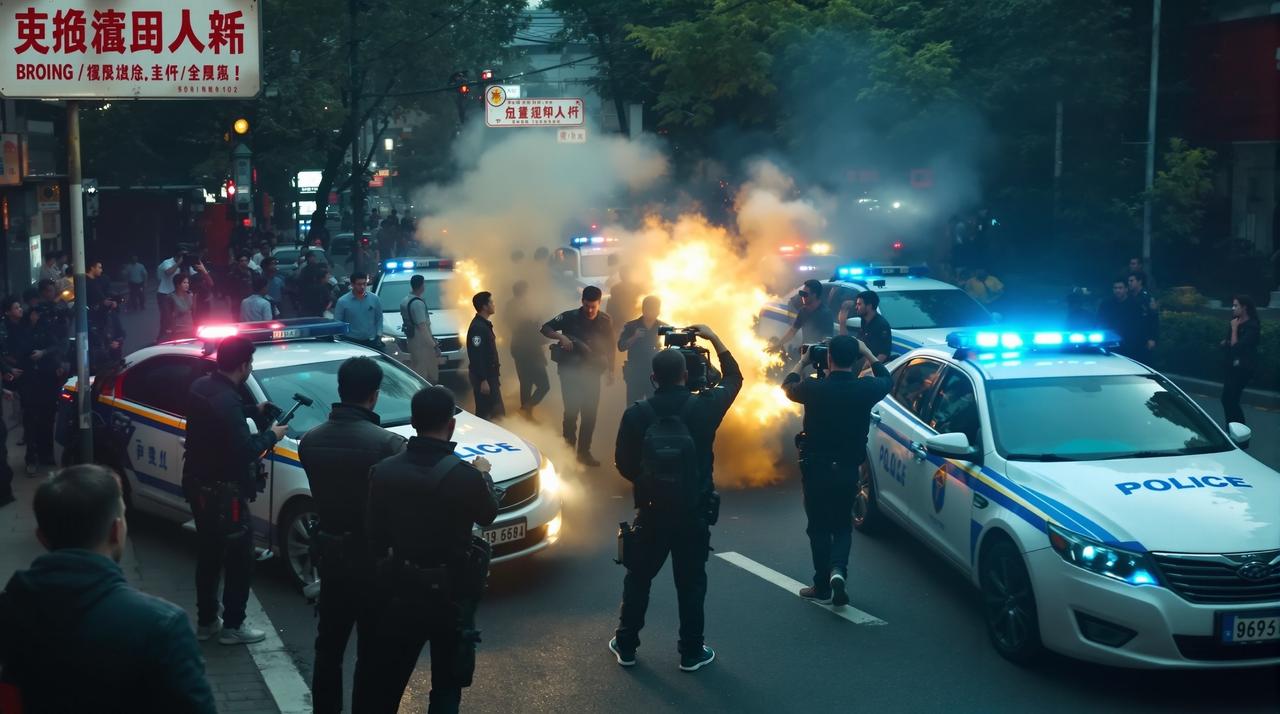 每日黑料网 - 某剧组在拍摄地发生冲突，警方介入调查